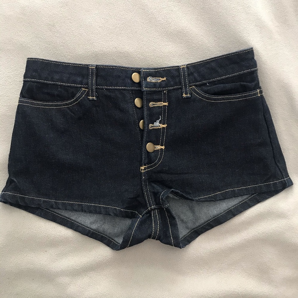 American Apparel Jean Shorts